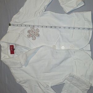 Zinc Women Cream Blazer Jacket